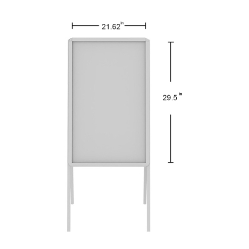 A brand double-sided aluminum alloy display board 01