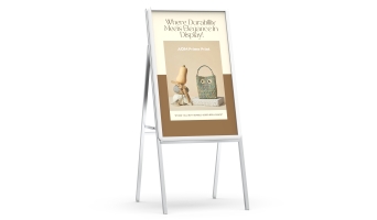 Maximizing Visibility with Portable A-Frame Sidewalk Signs