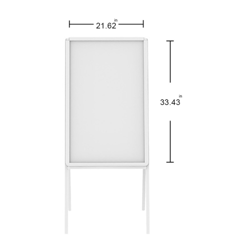 A brand single-sided aluminum alloy display board 02