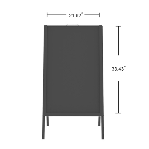 A frame logo trade display sign 03