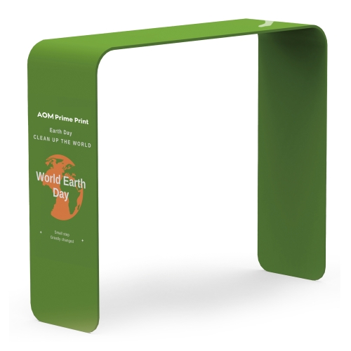 Custom Trade Show N-Shaped Archway Banner Stand Display 01