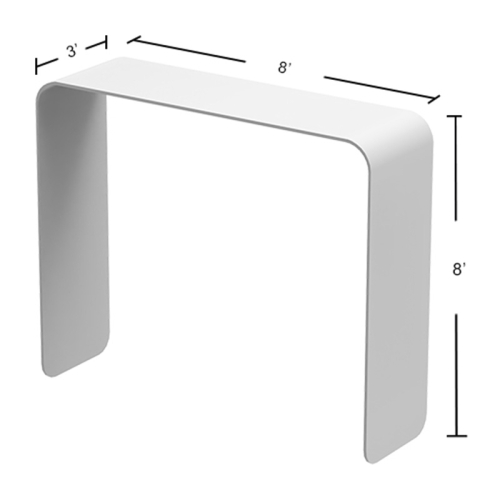 Custom Trade Show N-Shaped Archway Banner Stand Display 01