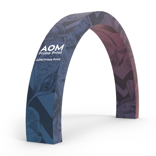 Customizable Modern Style Trade Show Exhibition Arch Stand - 3D Tension Fabric Entrance Arch