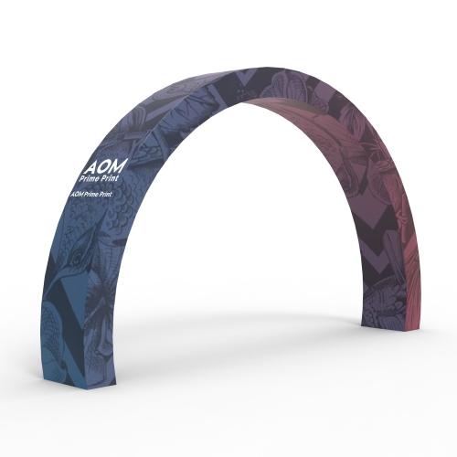 Customizable Modern Style Trade Show Exhibition Arch Stand - 3D Tension Fabric Entrance Arch