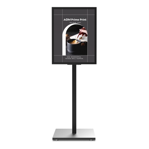 Poster Graphic Print Floor Stand for Promotion Advertising 01