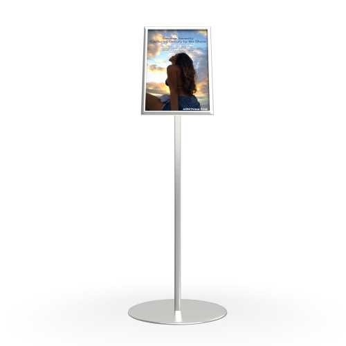 Poster Graphic Print Floor Stand for Promotion Advertising 05