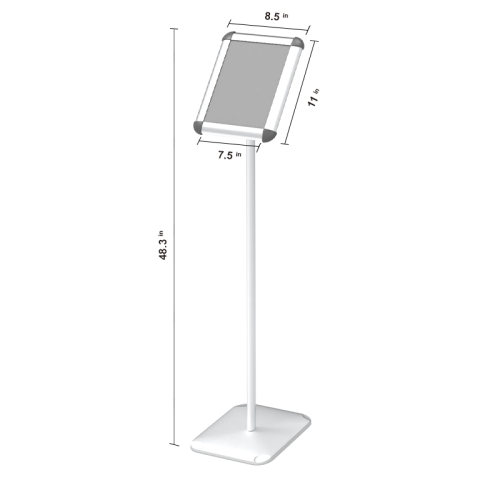 Poster Graphic Print Floor Stand for Promotion Advertising 06