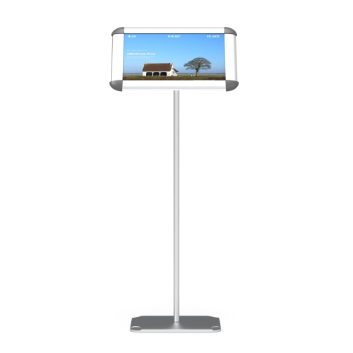 Poster Graphic Print Floor Stand for Promotion Advertising 07