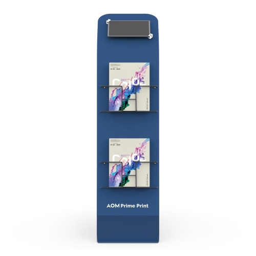 Tension Fabric iPad, Tablet & Literature Banner Stand 03