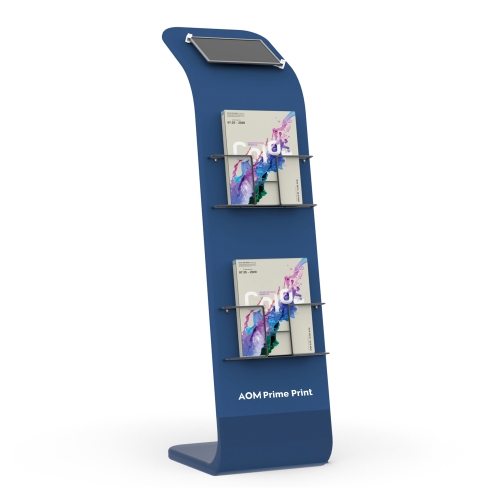 Tension Fabric iPad, Tablet & Literature Banner Stand 03