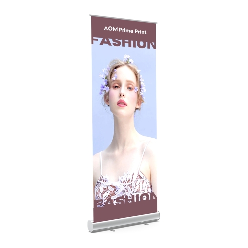 Standard Retractable Banner Stand with Economic Base 01