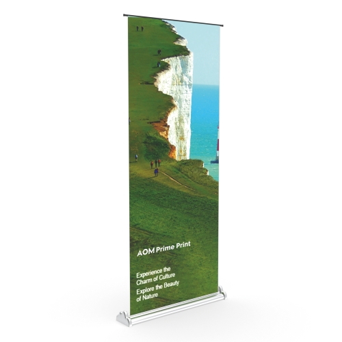 Standard Retractable Banner Stand with Economic Base 03