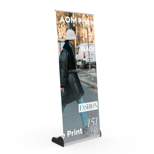 Standard Retractable Banner Stand with Economic Base 04