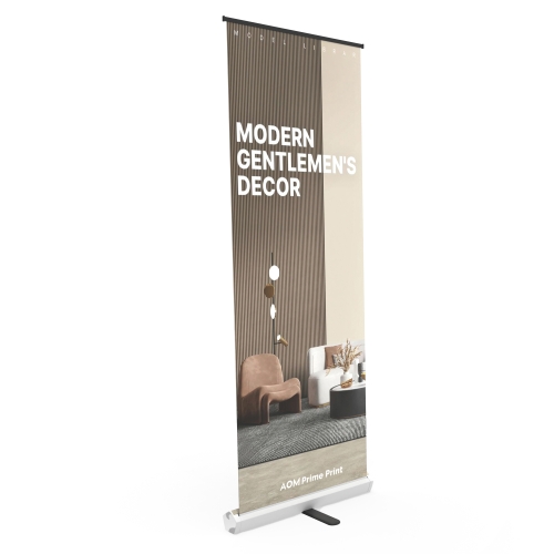 Standard Retractable Banner Stand with Economic Base 05