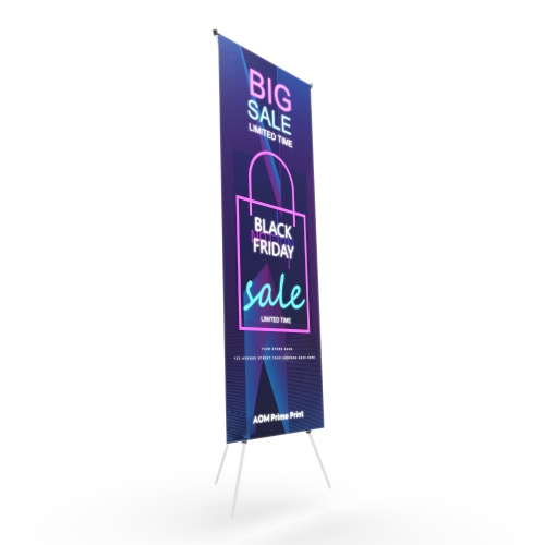 ET Illuminated Retractable Banner Stand with Economy Base 09