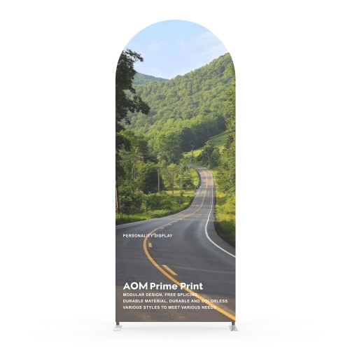 Standard Retractable Banner Stand with Economic Base 10