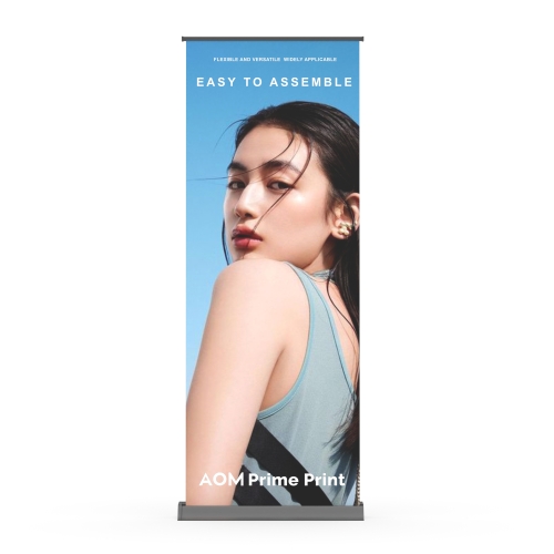 Standard Retractable Banner Stand with Economic Base 13