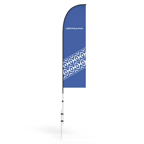 Feather Flag Banner with Ground Stake & Water Bag 02