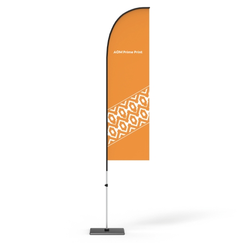 Feather Flag Banner with Square Base & Water Bag 03