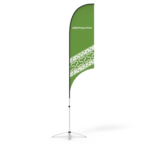 Feather Flag Banner with Cross Base & Water Bag 04