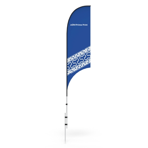 Feather Flag Banner with Ground Stake & Water Bag 05