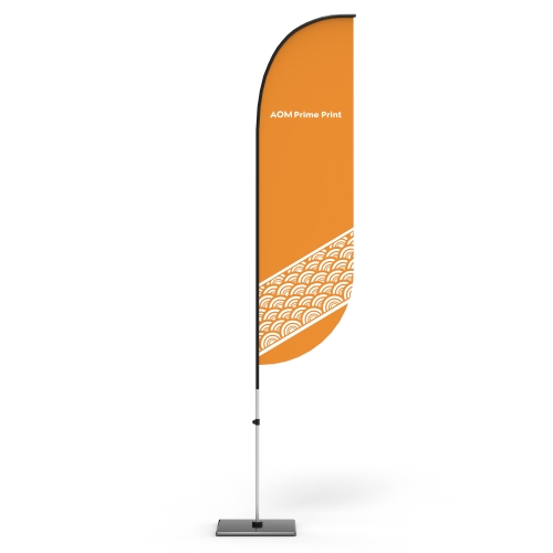 Feather Flag Banner with Square Base & Water Bag 09