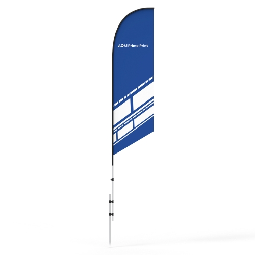 Feather Flag Banner with Ground Stake & Water Bag 11