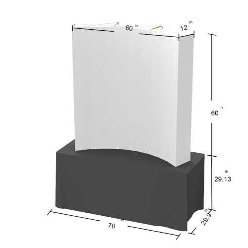 OneFabric 6ft Flat Tabletop Kit 02