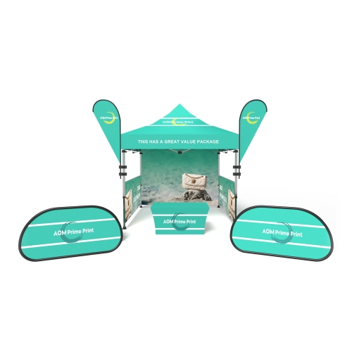 10x10 Custom Pop Up Canopy Tent Combos 02