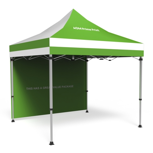 Create 10x10 Outdoor Tents | Triple Event Attendance - AOM Prime Print