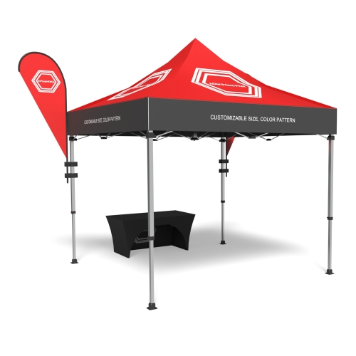 10x10 Custom Pop Up Canopy Tent Combos 08