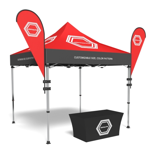 10x10 Custom Pop Up Canopy Tent Combos 08