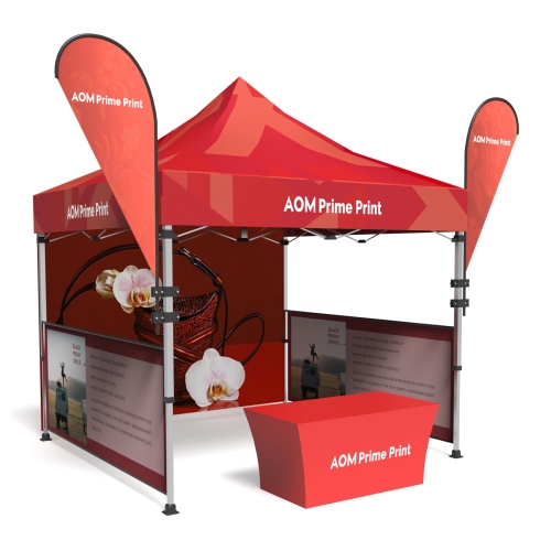 10x10 Custom Pop Up Canopy Tent Combos 09