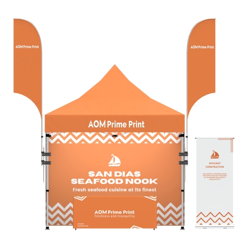 10x10 Custom Pop Up Canopy Tent Combos 14