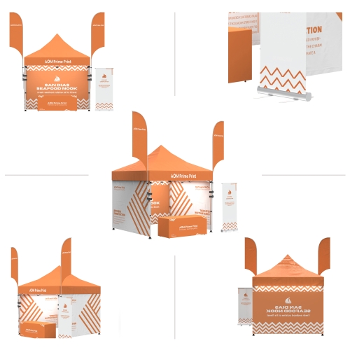 10x10 Custom Pop Up Canopy Tent Combos 14