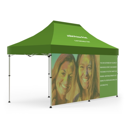 10x20 Custom Pop Up Canopy Tent & Double-Sided Full Backwall 05