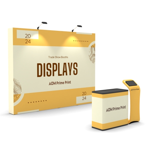 10x10 Custom Pop Up Trade Show Booth OneFabric Displays 04