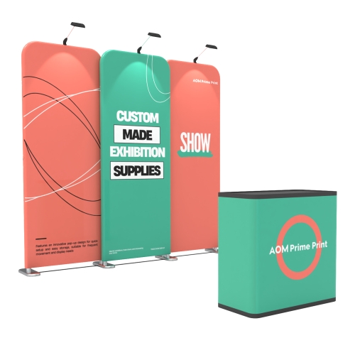 10x10 Custom Waveline Trade Show Display 06