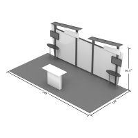 10x20 Custom Modular Trade Show Exhibitline Displays 01