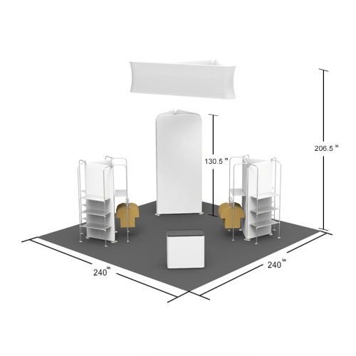 20x20 Custom Waveline Trade Show Display 03