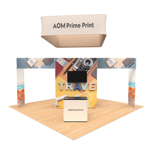 20x20 Custom Waveline Trade Show Display 07