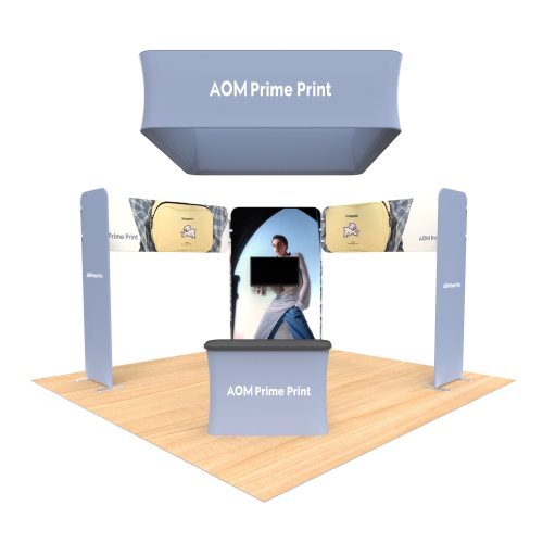 20x20 Custom Waveline Trade Show Display 08