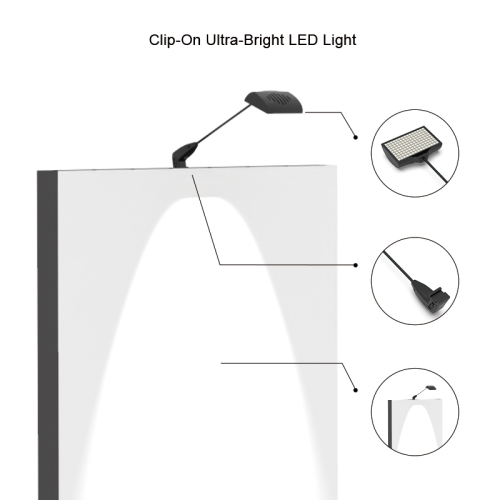 10ft Pop-Up Display Package | Snakelike Monitor Tension Fabric Banner Stand with Trade Show Counters